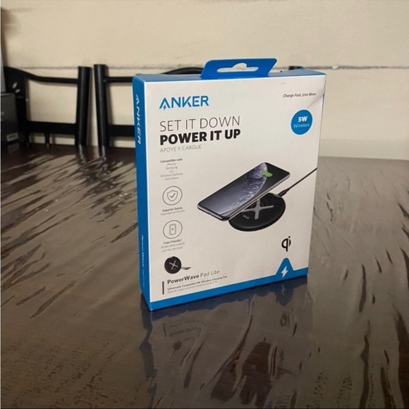 Anker PowerWave 5 Pad Black,Charging pad /New - Picture 5 of 7